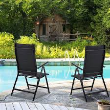 Erommy 2 Piece Patio Dining Chairs