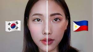 filipino vs korean style makeup you