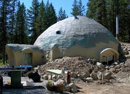 sculptural monolithic domes