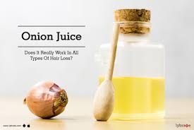 onion juice does it really work in