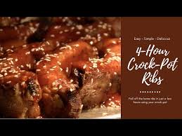 4 hour crockpot ribs sauer you