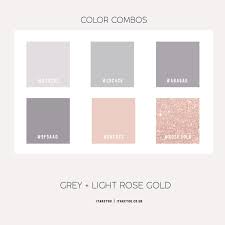 The result can be a serene palette with a pop of sunny glam. Grey And Rose Gold Bedroom I Take You Wedding Readings Wedding Ideas Wedding Dresses Wedding Theme
