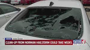 Contact our finance department to learn about our financing options and lease deals. Businesses Start To Clean Up After Hail Storm Rocks Norman Kfor Com Oklahoma City