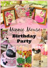minnie mouse first birthday party ideas