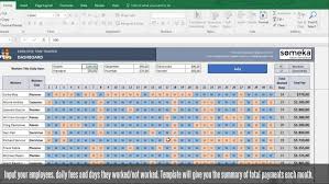 Microsoft Excel Templates Magnificent Attendance Sheet Printable