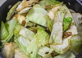 smothered cabbage first you have a beer
