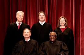 four supreme court justices under
