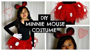 cute diy mickey and minnie costumes for