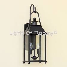Colonial Style Outdoor Wall Lantern Light