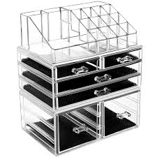 acrylic cosmetic storage drawers