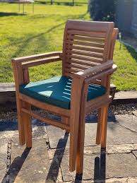 Teak Stacking Garden Chair Superior