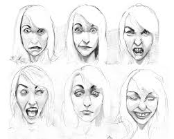 Facial Expression Sketches At Paintingvalley Com Explore