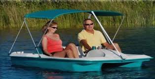 imported hdpe 2 seater pedal boat size
