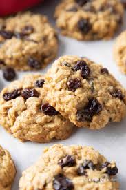 These are for you grandpa! Easy Gluten Free Vegan Oatmeal Raisin Cookies Vegan Refined Sugar Free Beaming Baker