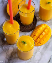 mango pineapple smoothie with orange