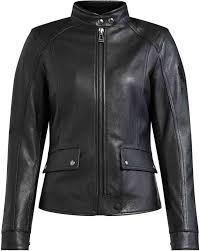 Belstaff Fairing Ladies Motorcycle Leather Jacket
