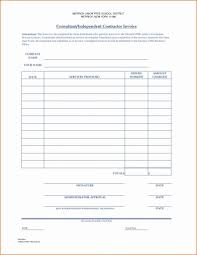 Sample Of Contractor Invoice Work Template Contract Worksheets Nz