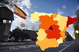 Click on the region you want. Map These Are The Coronavirus Deaths Across Regions Of Spain The Local
