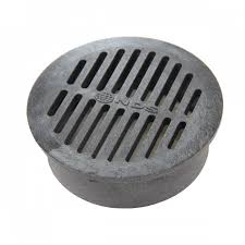 nds 6 round grate drainage connect