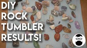 diy rock tumbler results you