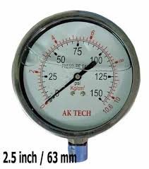 4 inch 100 mm ak tech pressure gauge
