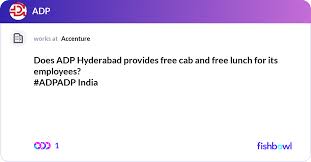 Does Adp Hyderabad Provides Free Cab