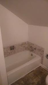 Slanted Ceiling Bathroom