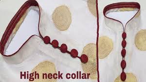 High Neck Collar Design Gol Collar Wala Gale Ka Design Collar Neck 158 Youtube