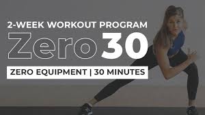 Zero30 Weight Workout Plan Free