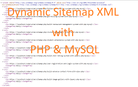 generate dynamic sitemap with php