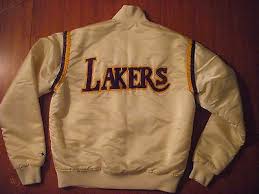 2020 popular 1 trends in men's clothing, women's clothing, mother & kids, sports & entertainment with vintage bomber jackets fit and 1. Chakline Nba Vintage Lakers Starter 80s 90s White Satin Silk Bomber Jacket 494707621