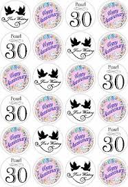 We would like to show you a description here but the site won't allow us. 24 Pearl Wedding 30th Anniversary Cupcake Cake Toppers Edible Rice Wafer Paper 2 65 Picclick Uk