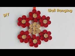 how to make newspaper wall hanging