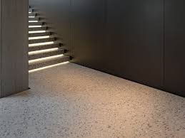 indoor flooring terrazzo effect