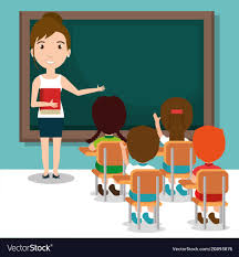 The best selection of royalty free teacher cartoon classroom vector art, graphics and stock illustrations. Woman Teacher With Students In The Classroom Vector Illustration Design Download A Free Preview Or High Qual Teacher Cartoon Animation Schools Teacher Picture