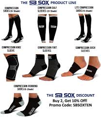 Sb Sox Compression Foot Sleeves For Men Women Best Plantar Fasciitis Socks For Plantar Fasciitis Pain Relief Heel Pain And Treatment For