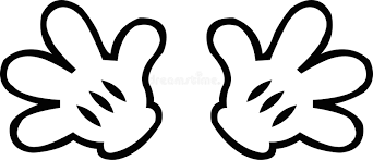 Mickey Mouse Silhouettes Outline Hands Glove Digital Jpeg Svg Cricut, Vector  Silhouette Cut File Stock Image - Illustration of hands, mouse: 236984917