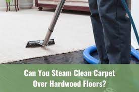 steam clean carpet over hardwood floors