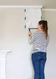 Stencil A Wall To Look Like Wallpaper