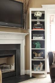 tv above fireplace ideas cable box