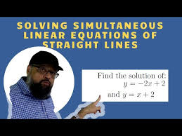 Solving Simultaneous Linear Equations