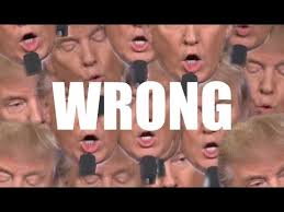 Image result for trump wrong