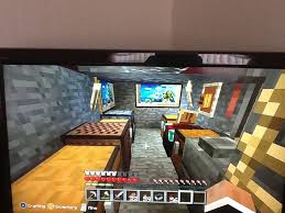 my minecraft house basement bedroom d