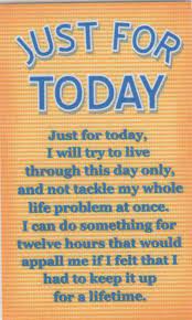I may not follow it exactly, but i will have it. Aa Just For Today Wallet Card Prayer Cards Online