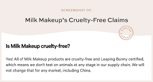 is milk makeup free vegan