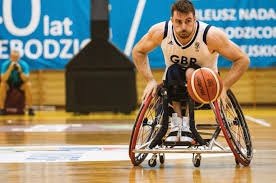 wheelchair basketball athlete