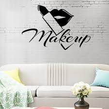 makeup e wall art decals beauty