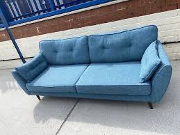 teal dfs french connection sofa 4