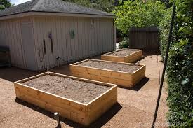 Building Raised Vegetable Beds August