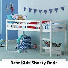 A mid sleeper bed with a tent is perfect for creating a play area that can be hidden away, leaving the bedroom looking tidy and uncluttered. Shorty Beds For Kids Single Bed Frame Mid Sleeper White Kids Bed